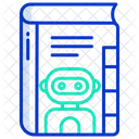 Aprendizagem Robo Aprendizagem Virtual Icon