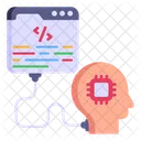 Aprender código  Icono