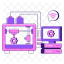 Aprendizado De Maquina Configuracao Do Sistema Configuracao Do Sistema Ícone