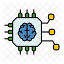 Aprendizado De Maquina Inteligencia Artificial IA Ícone