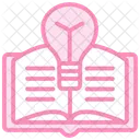 Icone De Linha Duotonica De Aprendizagem Icon