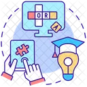 Elearning Software Tecnica Icon