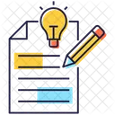 Aprendizagem Criativa Educacao Criativa Escrita Inovadora Icon