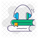 Aprendizagem De Audio Audiolivros Educacionais Companheiros De Leitura Icon
