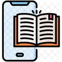 Aprendizagem Movel Escola Digital Icon