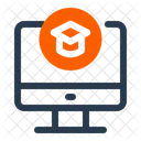 Aprendizagem On Line Internet Educacao Icon