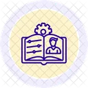 Icone De Linha De Aprendizagem Personalizada Icon