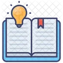 Aprendizaje Creativo Libro Idea Icono