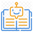IA Chatbot Aprendizaje Icono