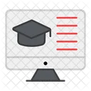 Aprendizaje Digital Educacion Digital Aprendizaje En Linea Icono