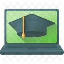Aprendizaje En Linea Educacion Educacion En Linea Icono