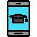 Aprendizaje En Linea Informatica Educacion Icono