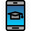 Aprendizaje En Linea Informatica Educacion Icono