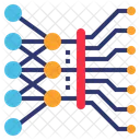 Diagrama Aprendizaje Profundo Icono