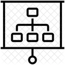 Fluxo De Trabalho Estrutura Esquema Icon