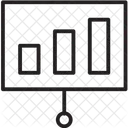 Apresentacao Negocios Grafico Ícone