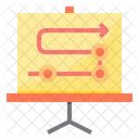 Quadro De Apresentacao Planejamento Estudo Ícone
