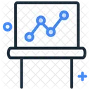 Apresentacao Grafico De Crescimento Grafico Ícone