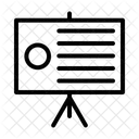 Apresentacao Quadro Branco Quadro Negro Ícone