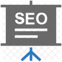 SEO Apresentacao Otimizacao Ícone