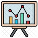 Apresentacao Grafico Negocios Ícone