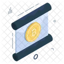 Apresentacao De Bitcoin Criptomoeda Criptografia Icon