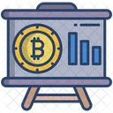 Apresentacao Bitcoin Apresentacao Quadro De Apresentacao Icon