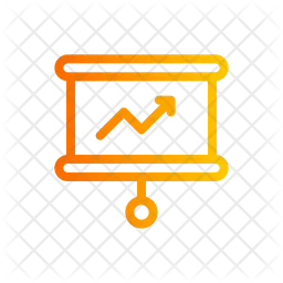 Apresentação de crescimento de negócios  Ícone