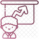 Apresentação de negócios  Ícone