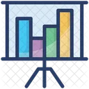 Grafico De Crescimento Analise De Negocios Apresentacao De Negocios Ícone