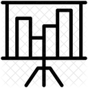Grafico De Crescimento Analise De Negocios Apresentacao De Negocios Ícone