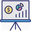 Grafico De Negocios Apresentacao De Negocios Grafico Ícone