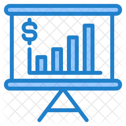 Apresentação de negócios  Ícone