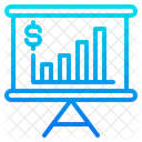 Apresentação de negócios  Ícone