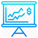 Apresentação de negócios  Ícone