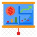 Apresentação de negócios  Ícone