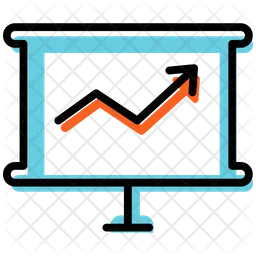 Apresentação de negócios  Ícone