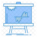 Apresentação de negócios  Ícone