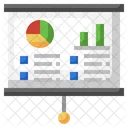 Apresentação de negócios  Ícone
