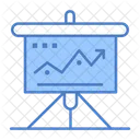 Apresentação de negócios  Ícone