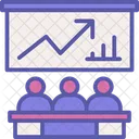 Apresentação de negócios  Ícone