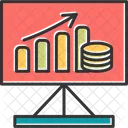 Apresentação de negócios  Ícone