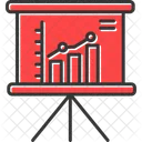 Apresentação de negócios  Ícone