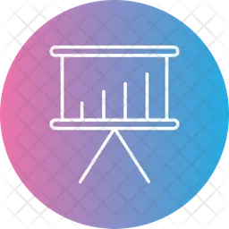 Apresentação de negócios  Ícone