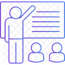 Apresentação de negócios  Ícone