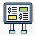 Relatorio De Negocios Orcamento De Negocios Relatorio De Orcamento Icon
