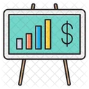 Apresentacao Grafico Analitico Ícone