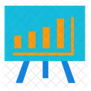Apresentação financeira  Ícone