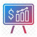Apresentação de negócios  Ícone