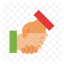 Apreton De Manos Trato Acuerdo Icono